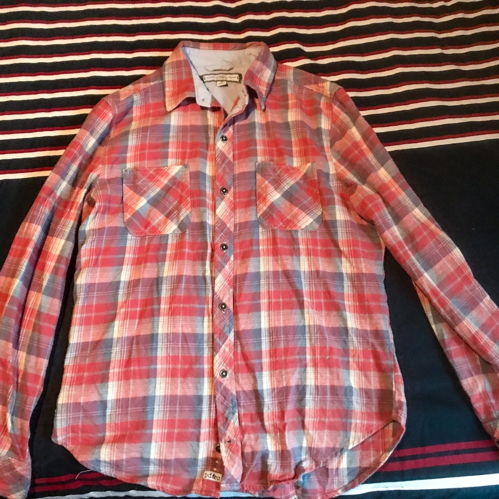 PD&C Flannel Shirt Size Small